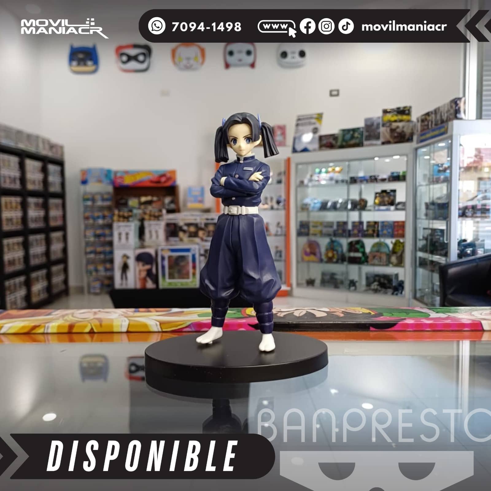Figura Banpresto Demon Slayer Aoi Kanzaki 15cm aprox - (Stock) ¡Disponible! 1 Figura Banpresto Demon Slayer Aoi Kanzaki 15cm aprox - (Stock) ¡Disponible!