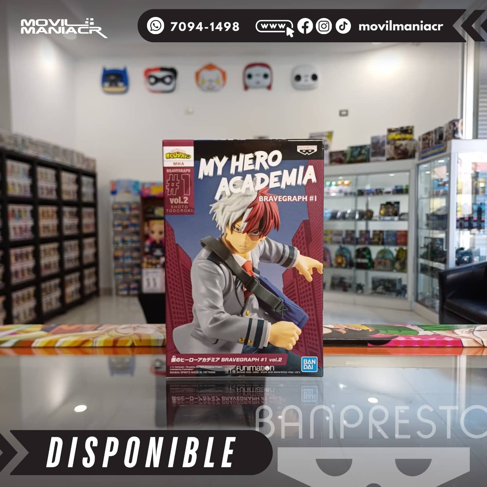 Figura Banpresto My Hero Academia Shoto Todoroki 14cm aprox - (Stock) ¡Disponible! 4 Figura Banpresto My Hero Academia Shoto Todoroki 14cm aprox - (Stock) ¡Disponible! - Imagen 4