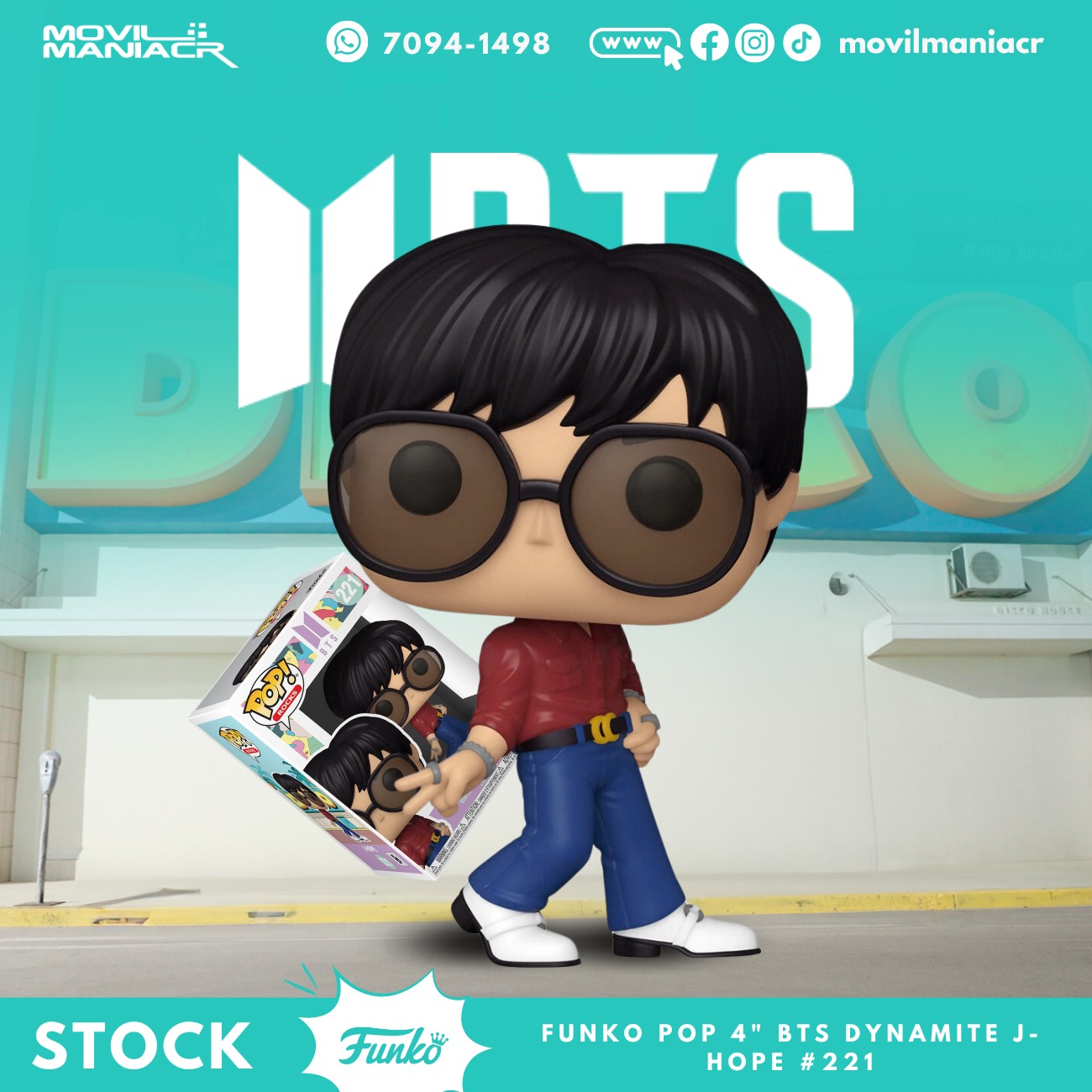 Funko Pop BTS Dynamite J-Hope #221 1 Funko Pop BTS Dynamite J-Hope #221