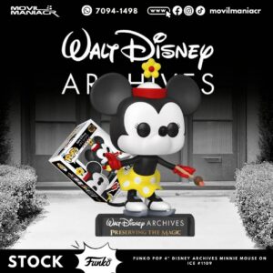 Funko Pop Disney Archives Minnie Mouse on Ice 1935 #1109 - (Stock) ¡Disponible Ahora!