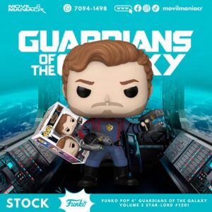 Funko Pop Guardians of the Galaxy Volume 3 Star-Lord #1201 - (Stock) ¡Disponible Ahora!