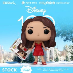 Funko Pop Disney 100 High School Musical Gabriella #1366 - (Stock) ¡Disponible Ahora!