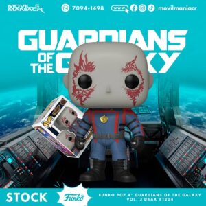 Funko Pop Guardians of the Galaxy Vol. 3 Drax #1204 - (Stock) ¡Disponible Ahora!