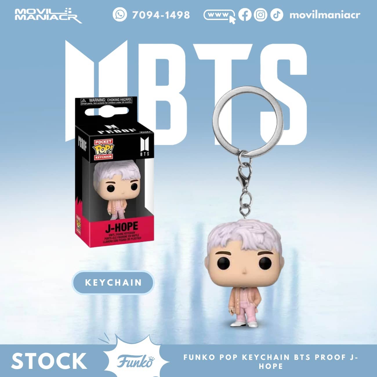 Funko Pop BTS Proof J-Hope - Llavero (Stock) ¡Disponible Ahora! 1 Funko Pop BTS Proof J-Hope - Llavero (Stock) ¡Disponible Ahora!