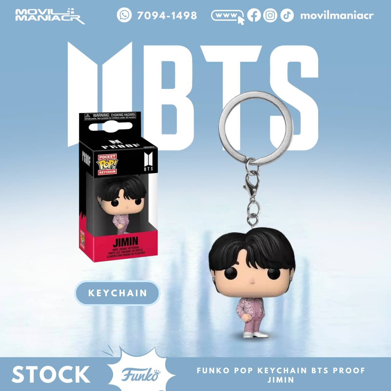 Funko Pop BTS Proof Jimin - Llavero (Stock) ¡Disponible Ahora! 1 Funko Pop BTS Proof Jimin - Llavero (Stock) ¡Disponible Ahora!