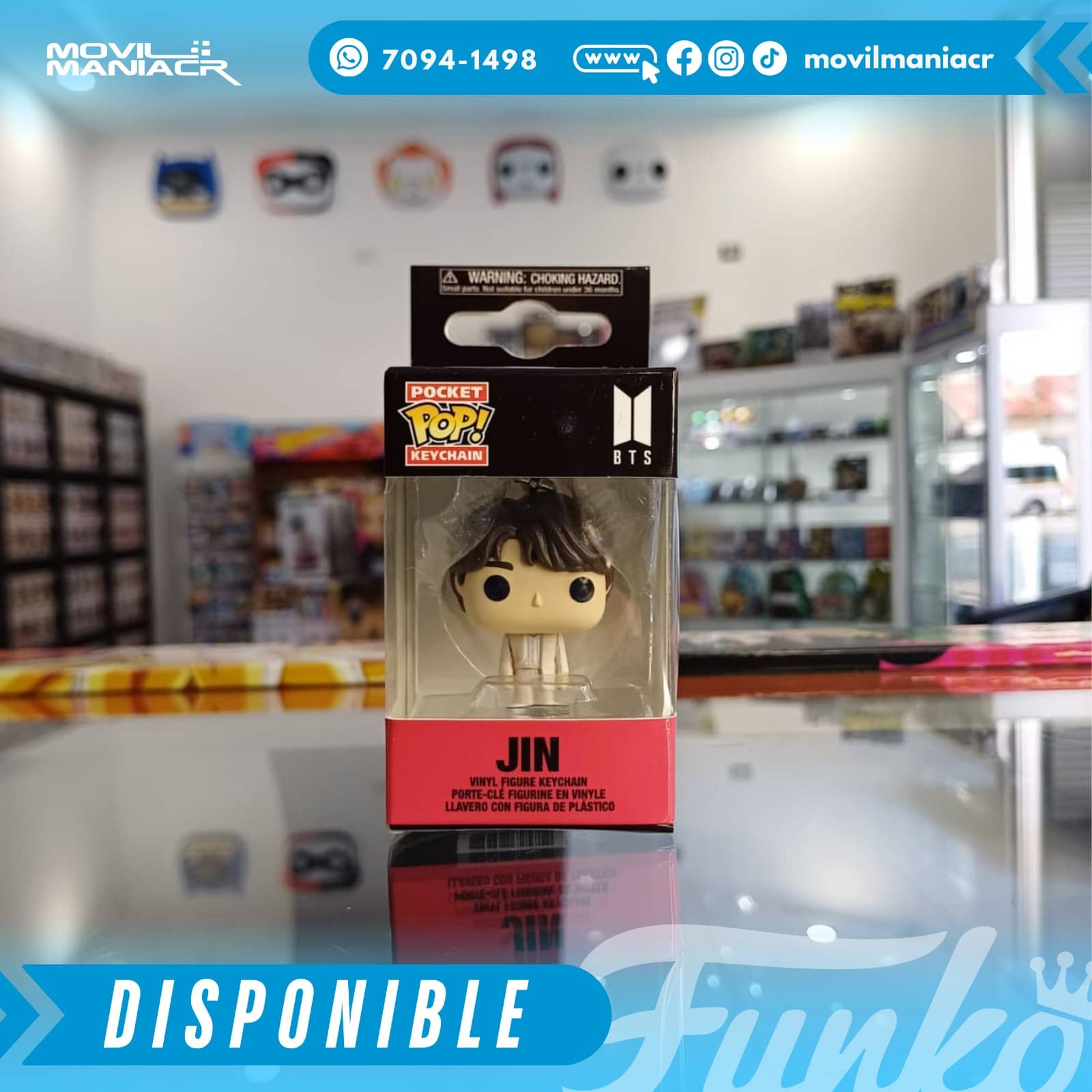 Funko Pop BTS Proof Jin - Llavero (Stock) ¡Disponible Ahora! 2 Funko Pop BTS Proof Jin - Llavero (Stock) ¡Disponible Ahora! - Imagen 2