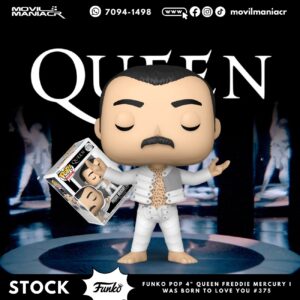 Funko Pop Queen Freddie Mercury I Was Born to Love You #375