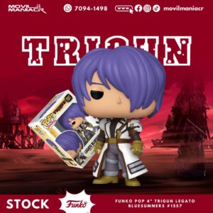 Funko Pop Trigun Legato Bluesummers #1557 - (Stock) ¡Disponible Ahora!