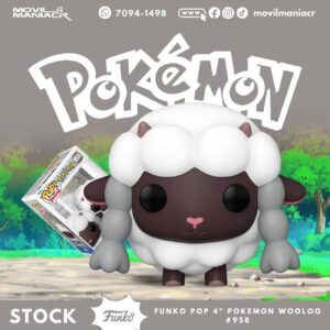 Funko Pop Pokémon Wooloo #958 - (Stock) ¡Disponible Ahora!