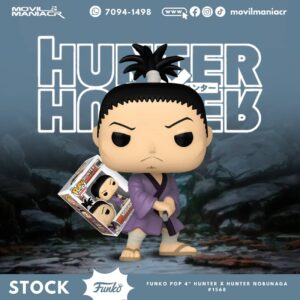 Funko Pop Hunter x Hunter Nobunaga #1568 - (Stock) ¡Disponible Ahora!