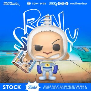 Funko Pop Nickelodeon The Ren & Stimpy Show Space Madness Ren #1532 - (Stock) ¡Disponible Ahora!