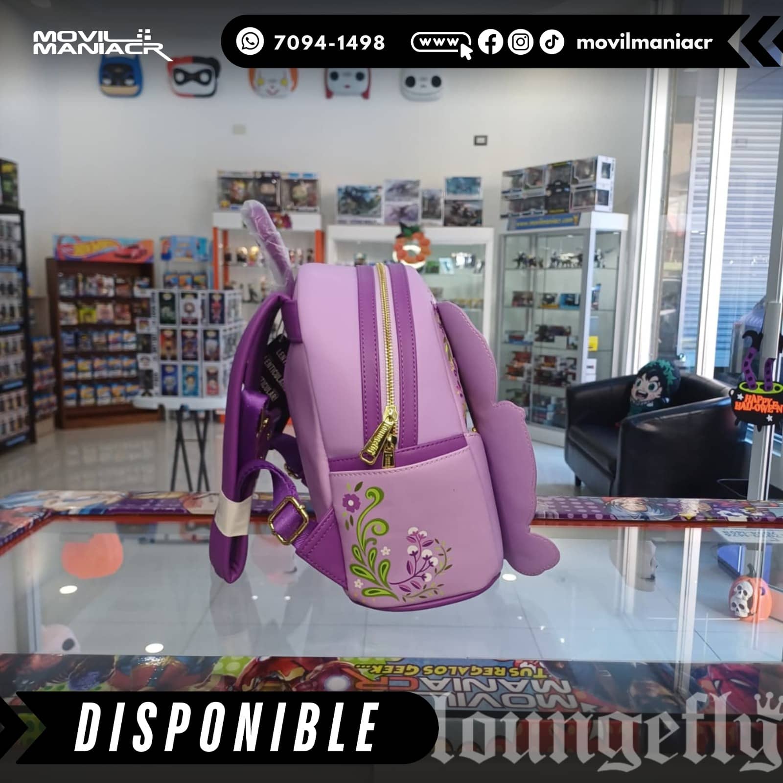 Bolso Mini Loungefly Tangled Rapunzel Lenticular – (Stock) ¡Disponible Ahora! 4 Bolso Mini Loungefly Tangled Rapunzel Lenticular – (Stock) ¡Disponible Ahora! - Imagen 4