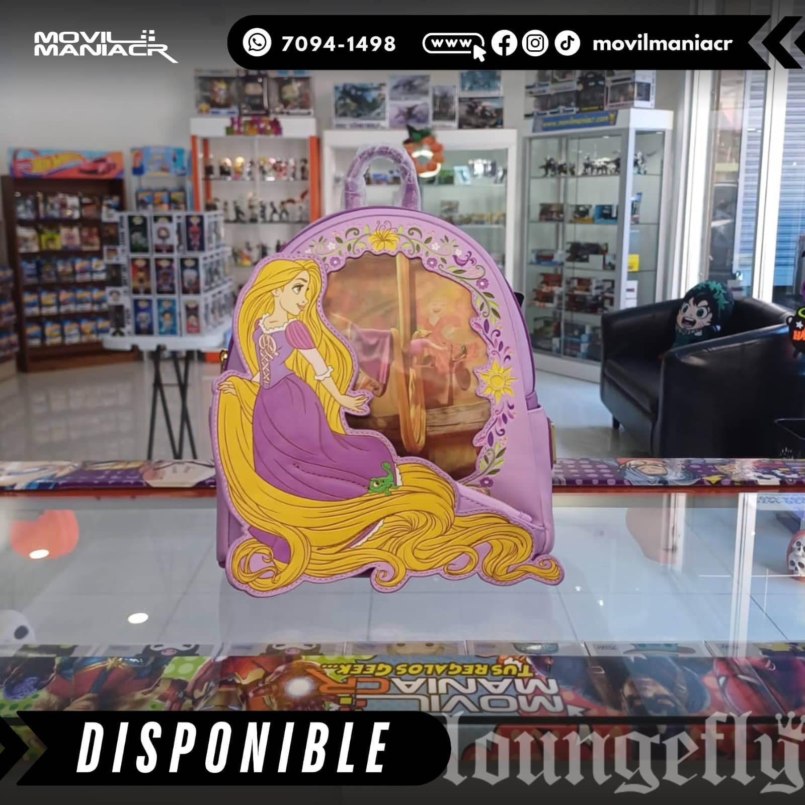 Bolso Mini Loungefly Tangled Rapunzel Lenticular – (Stock) ¡Disponible Ahora! 1 Bolso Mini Loungefly Tangled Rapunzel Lenticular – (Stock) ¡Disponible Ahora!