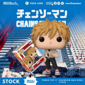 Funko Pop Chainsaw Man Denji #1678 - (Stock) ¡Disponible Ahora!