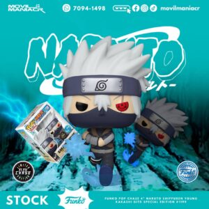 Funko Pop Naruto Shippuden Young Kakashi Chase GITD Special Edition #1199 - (Stock) ¡Disponible Ahora!