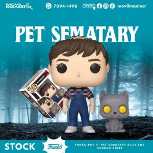 Funko Pop Pet Sematary Ellie and Church #1584 - (Stock) ¡Disponible Ahora!