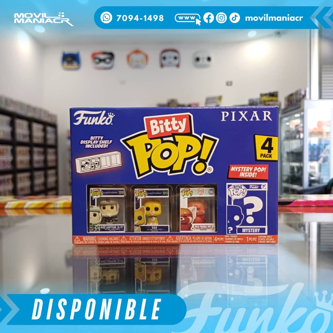 4-Pack Bitty Pop Pixar Lightyear - (Stock) ¡Disponible Ahora! 2 4-Pack Bitty Pop Pixar Lightyear - (Stock) ¡Disponible Ahora! - Imagen 2