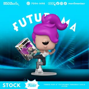 Funko Pop Futurama Turanga Leela #1758 - (Stock) ¡Disponible Ahora!
