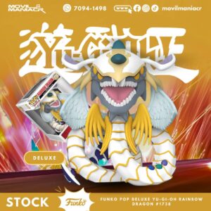 Funko Pop Yu-Gi-Oh Rainbow Dragon #1738 - Deluxe (Stock) ¡Disponible Ahora!