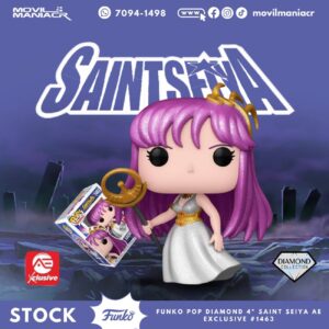 Funko Pop Saint Seiya Saori Kido Diamond Exclusivo #1463 - (Stock) ¡Disponible Ahora!