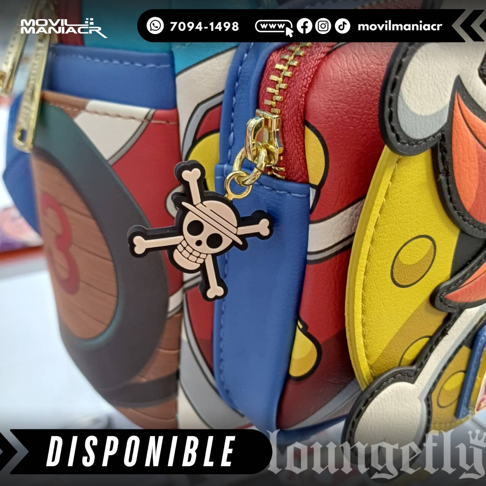 Bolso Mini Loungefly One Piece Straw Hat Pirates – (Stock) ¡Disponible Ahora! 6 Bolso Mini Loungefly One Piece Straw Hat Pirates – (Stock) ¡Disponible Ahora! - Imagen 6