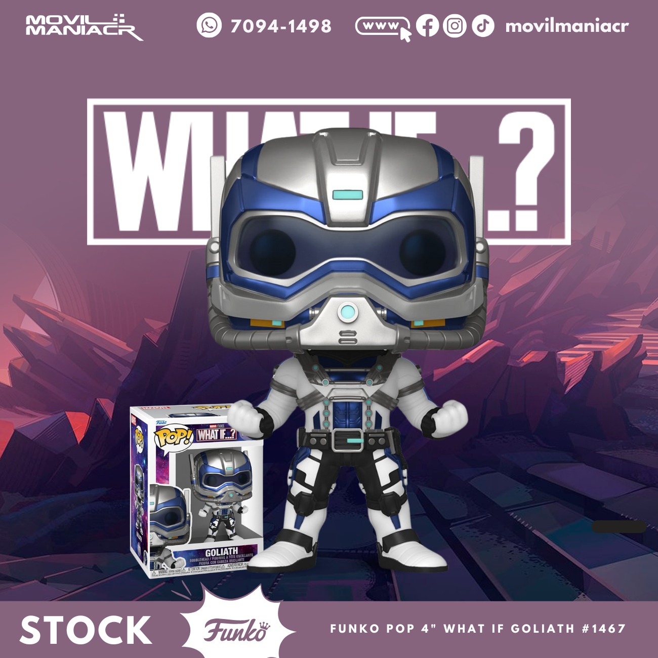 Funko Pop What If Goliath #1467 1 Funko Pop What If Goliath #1467