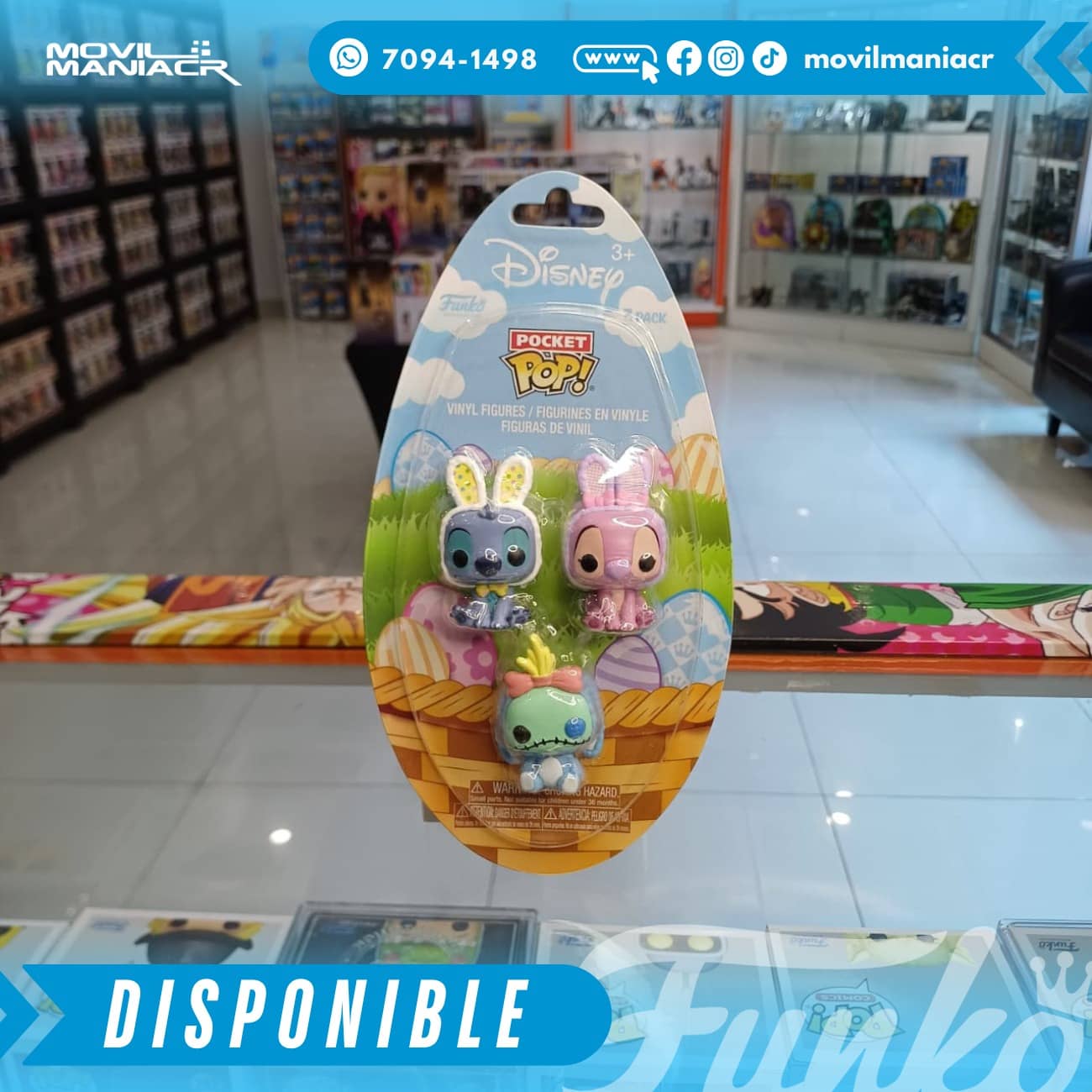3-Pack Pocket Pop Lilo and Stitch Easter - (Stock) ¡Disponible Ahora! 2 3-Pack Pocket Pop Lilo and Stitch Easter - (Stock) ¡Disponible Ahora! - Imagen 2