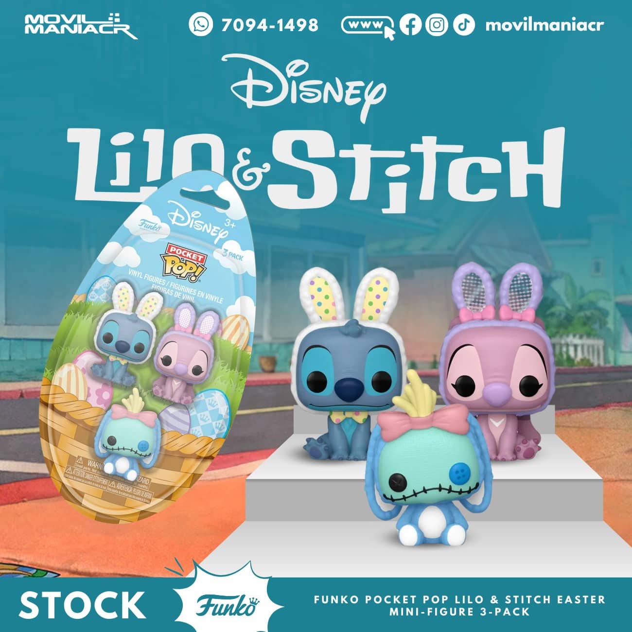 3-Pack Pocket Pop Lilo and Stitch Easter - (Stock) ¡Disponible Ahora! 1 3-Pack Pocket Pop Lilo and Stitch Easter - (Stock) ¡Disponible Ahora!