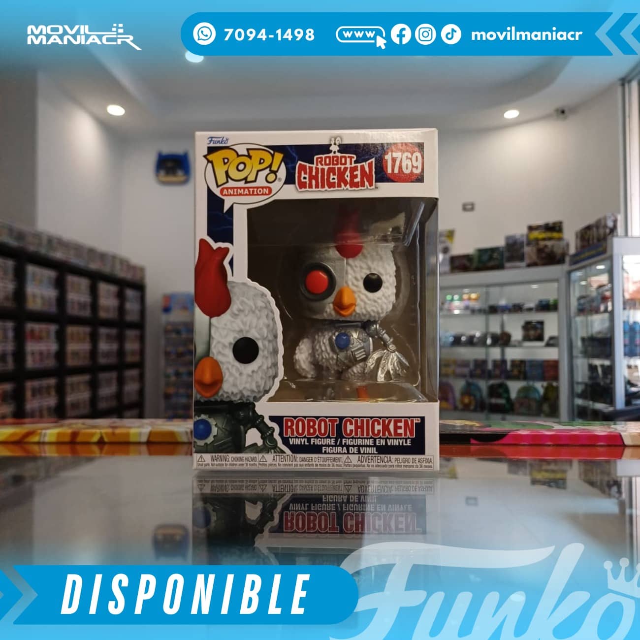 Funko Pop Robot Chicken #1769 - (Stock) ¡Disponible Ahora! 2 Funko Pop Robot Chicken #1769 - (Stock) ¡Disponible Ahora! - Imagen 2