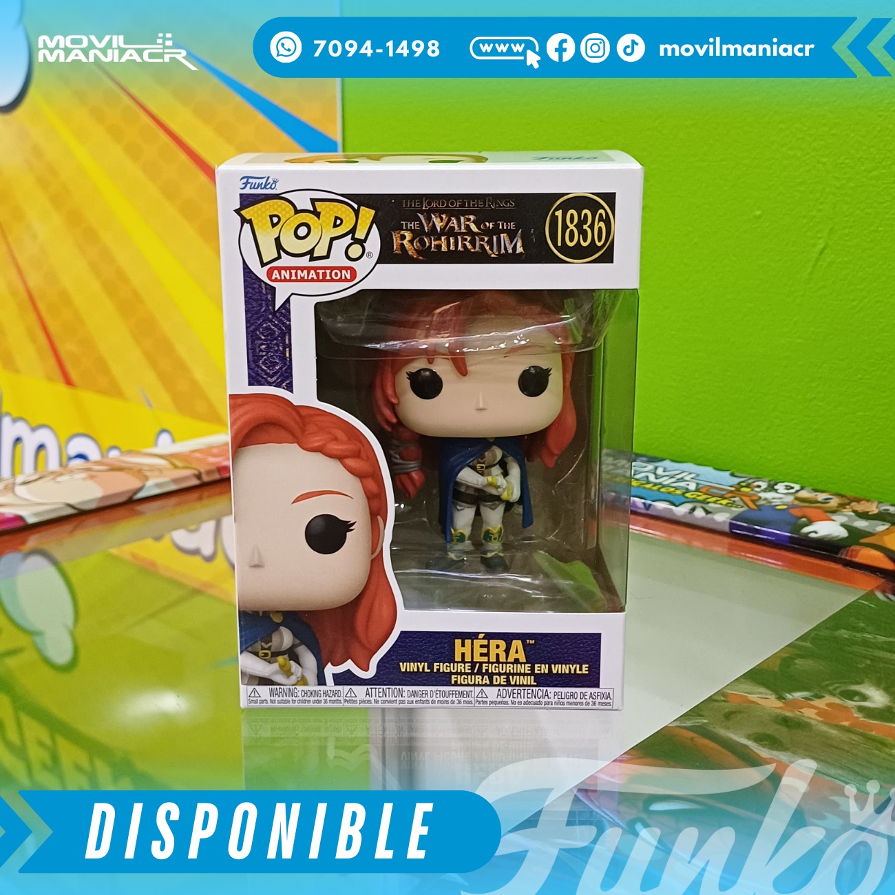 Funko Pop The Lord of the Rings The War of the Rohirrim Hera #1836 2 Funko Pop The Lord of the Rings The War of the Rohirrim Hera #1836 - Imagen 2
