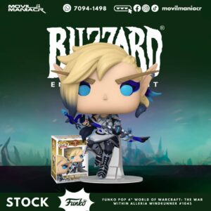 Funko Pop World of Warcraft Alleria Windrunner #1045 - (Stock) ¡Disponible Ahora!
