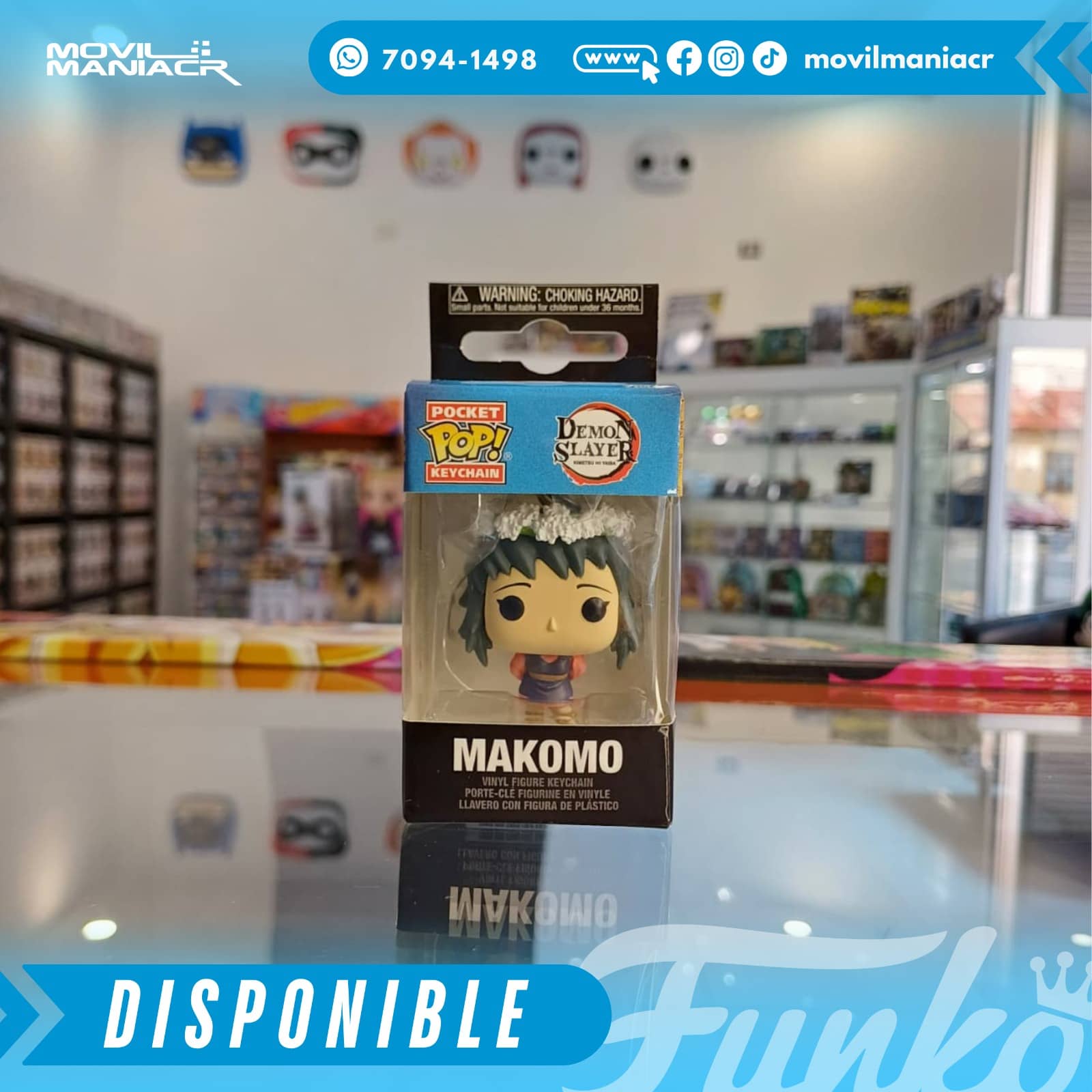 Funko Pop Demon Slayer Makomo - Llavero (Stock) ¡Disponible Ahora! 2 Funko Pop Demon Slayer Makomo - Llavero (Stock) ¡Disponible Ahora! - Imagen 2