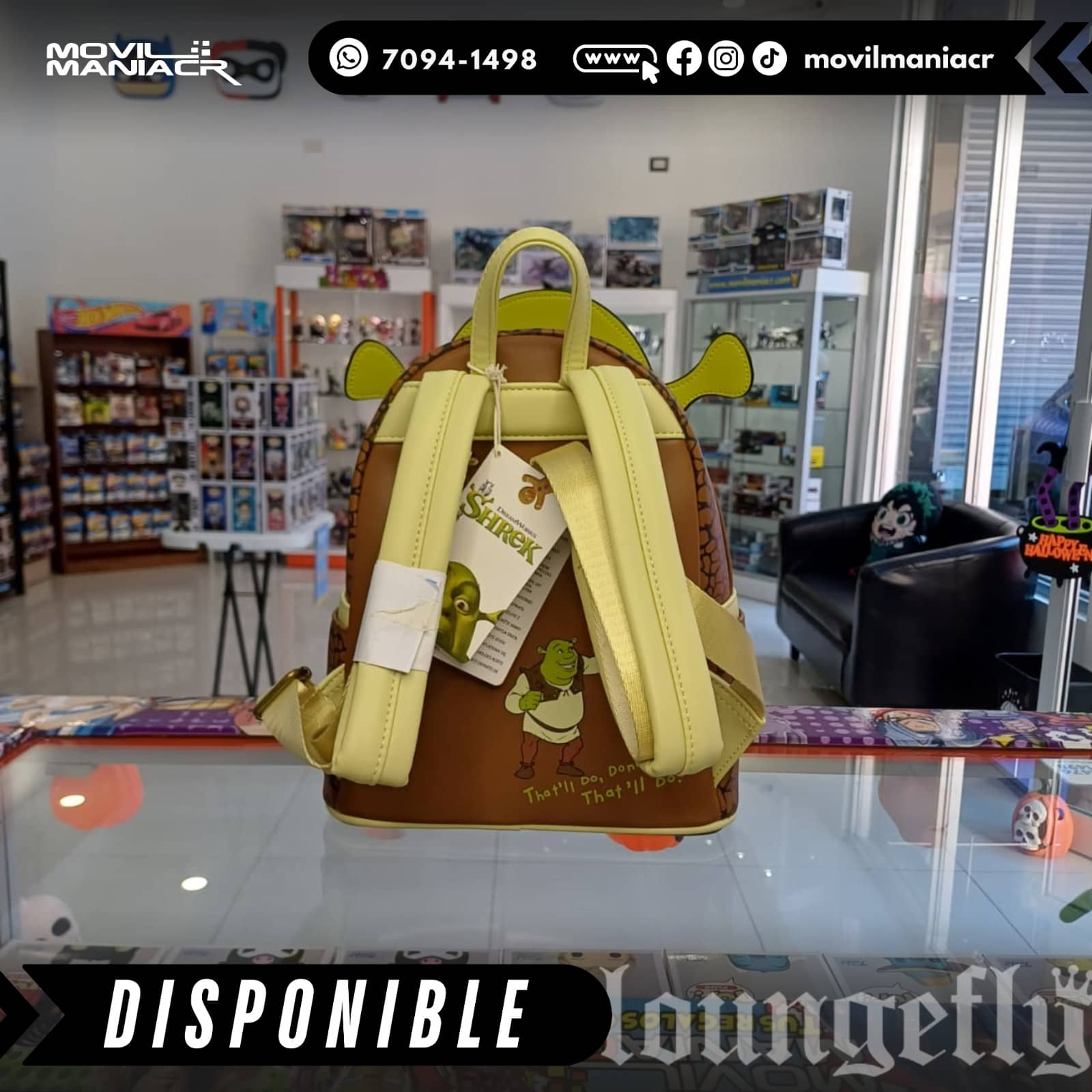 Bolso Mini Loungefly Shrek and Donkey Cosplay – (Stock) ¡Disponible Ahora! 3 Bolso Mini Loungefly Shrek and Donkey Cosplay – (Stock) ¡Disponible Ahora! - Imagen 3