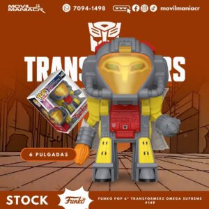 Funko Pop Transformers Omega Supreme #149 - 6Pulgadas (Stock) ¡Disponible Ahora!