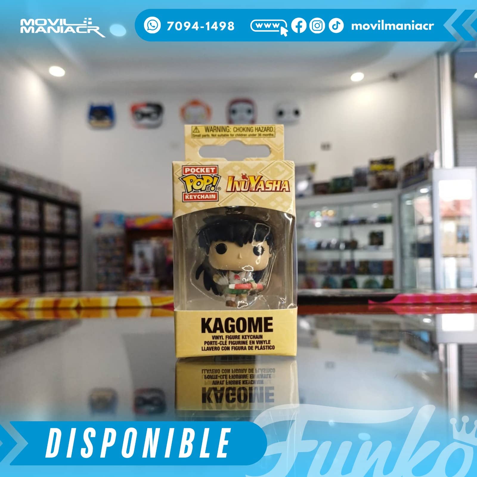 Funko Pop InuYasha Kagome - Llavero (Stock) ¡Disponible Ahora! 2 Funko Pop InuYasha Kagome - Llavero (Stock) ¡Disponible Ahora! - Imagen 2