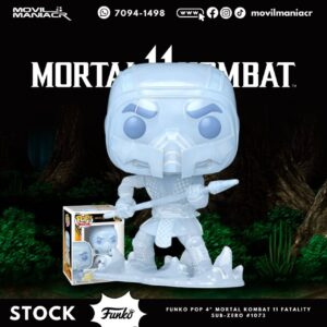 Funko Pop Mortal Kombat 11 Fatality Sub-Zero #1073 - (Stock) ¡Disponible Ahora!