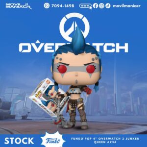 Funko Pop Overwatch 2 Junker Queen #934 - (Stock) ¡Disponible Ahora!