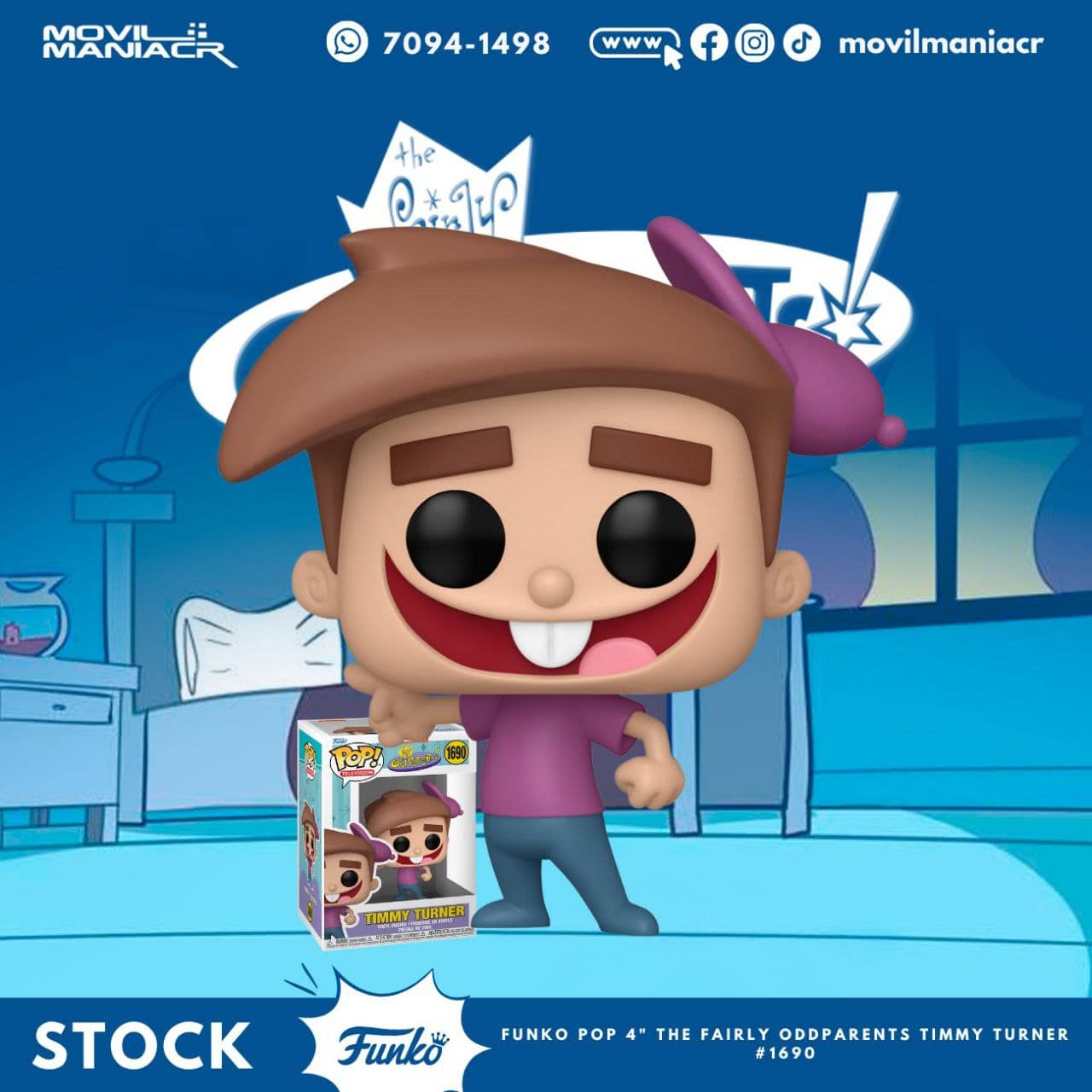 Funko Pop The Fairly OddParents Timmy Turner #1690 - (Stock) ¡Disponible Ahora! 1 Funko Pop The Fairly OddParents Timmy Turner #1690 - (Stock) ¡Disponible Ahora!