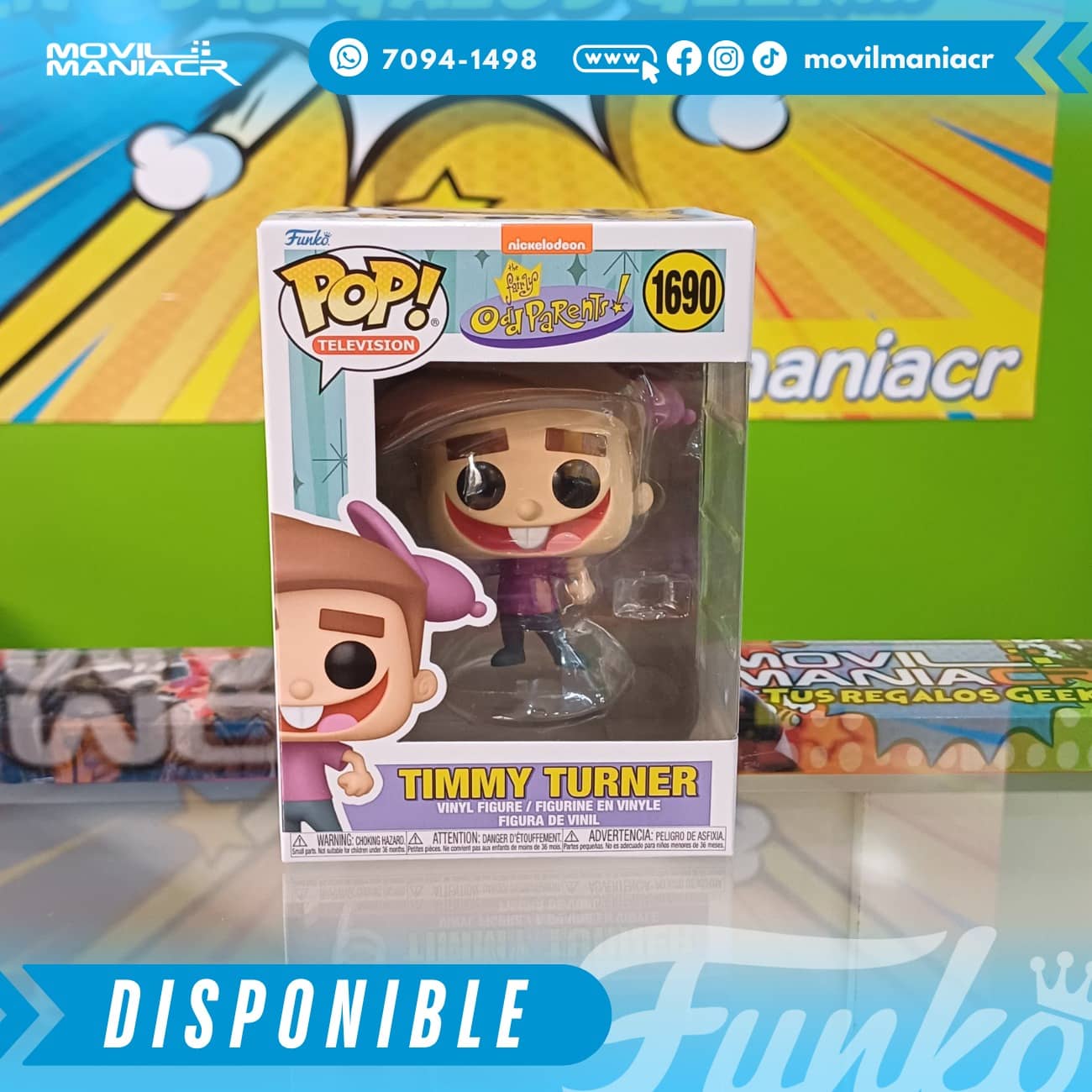 Funko Pop The Fairly OddParents Timmy Turner #1690 - (Stock) ¡Disponible Ahora! 2 Funko Pop The Fairly OddParents Timmy Turner #1690 - (Stock) ¡Disponible Ahora! - Imagen 2