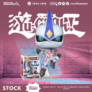 Funko Pop Yu-Gi-Oh Elemental Hero Neos #1870 - (Stock) ¡Disponible Ahora!