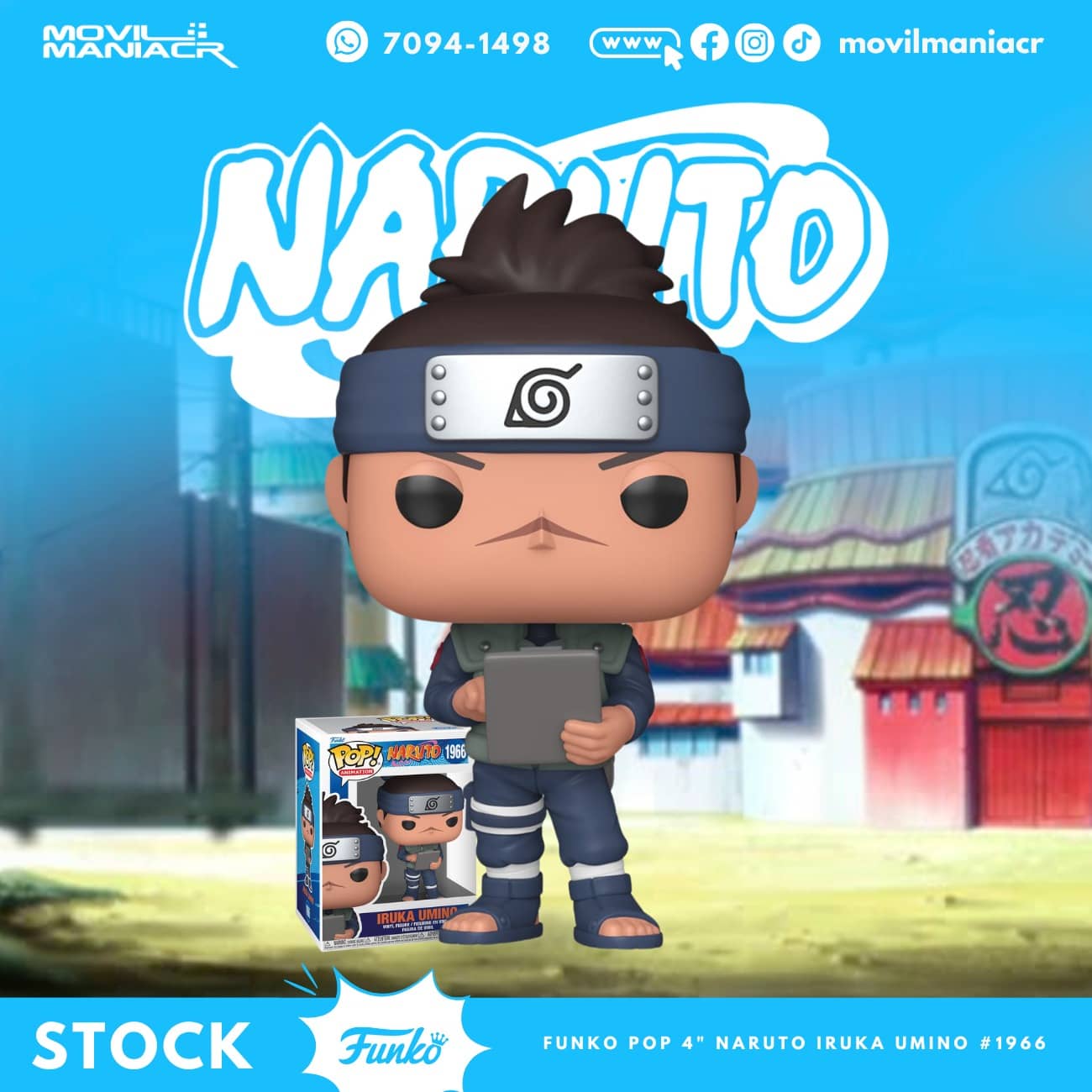 Funko Pop Naruto Shonen Iruka Umino #1966 - (Stock) ¡Disponible Ahora! 1 Funko Pop Naruto Shonen Iruka Umino #1966 - (Stock) ¡Disponible Ahora!