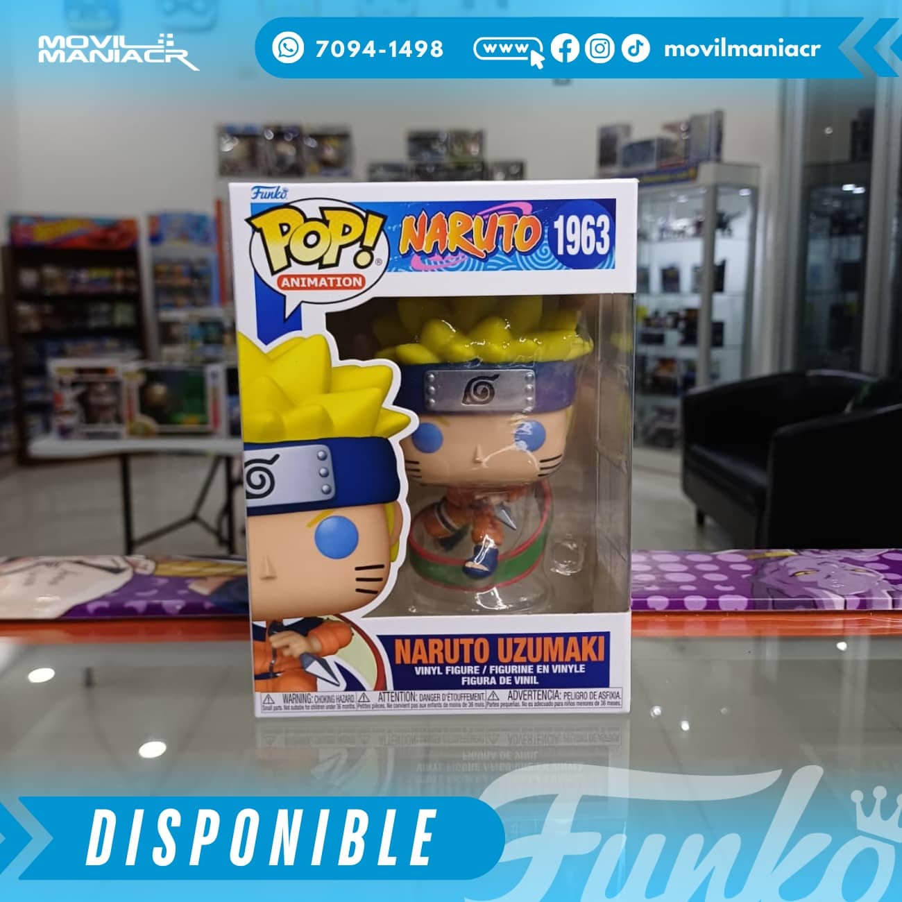 Funko Pop Naruto Shonen Naruto Uzumaki #1963 - (Stock) ¡Disponible Ahora! 2 Funko Pop Naruto Shonen Naruto Uzumaki #1963 - (Stock) ¡Disponible Ahora! - Imagen 2