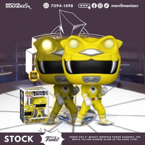 Funko Pop Mighty Morphin Power Rangers Yellow Ranger GITD #1781 - (Stock) ¡Disponible Ahora!