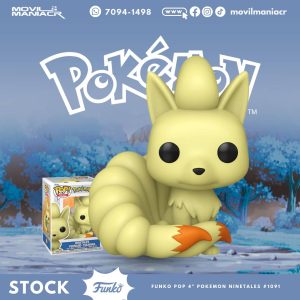Funko Pop Pokémon Ninetales #1091 - (Stock) ¡Disponible Ahora!