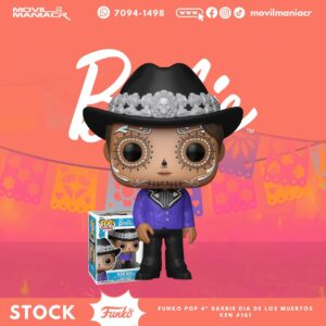 Funko Pop Barbie Dia de Los Muertos Ken #161- (Stock) ¡Disponible Ahora!
