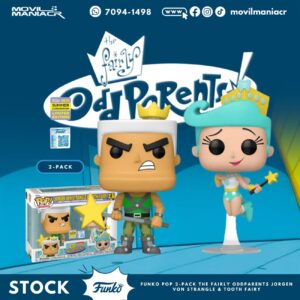 Funko Pop The Fairly OddParents Jurgen & The Fairy Exclusivo - 2-Pack