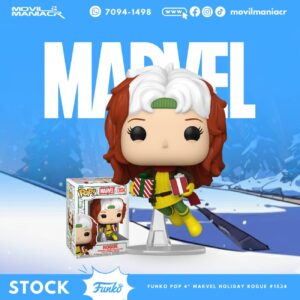 Funko Pop X-Men Holiday Rogue #1534 - (Stock) ¡Disponible Ahora!