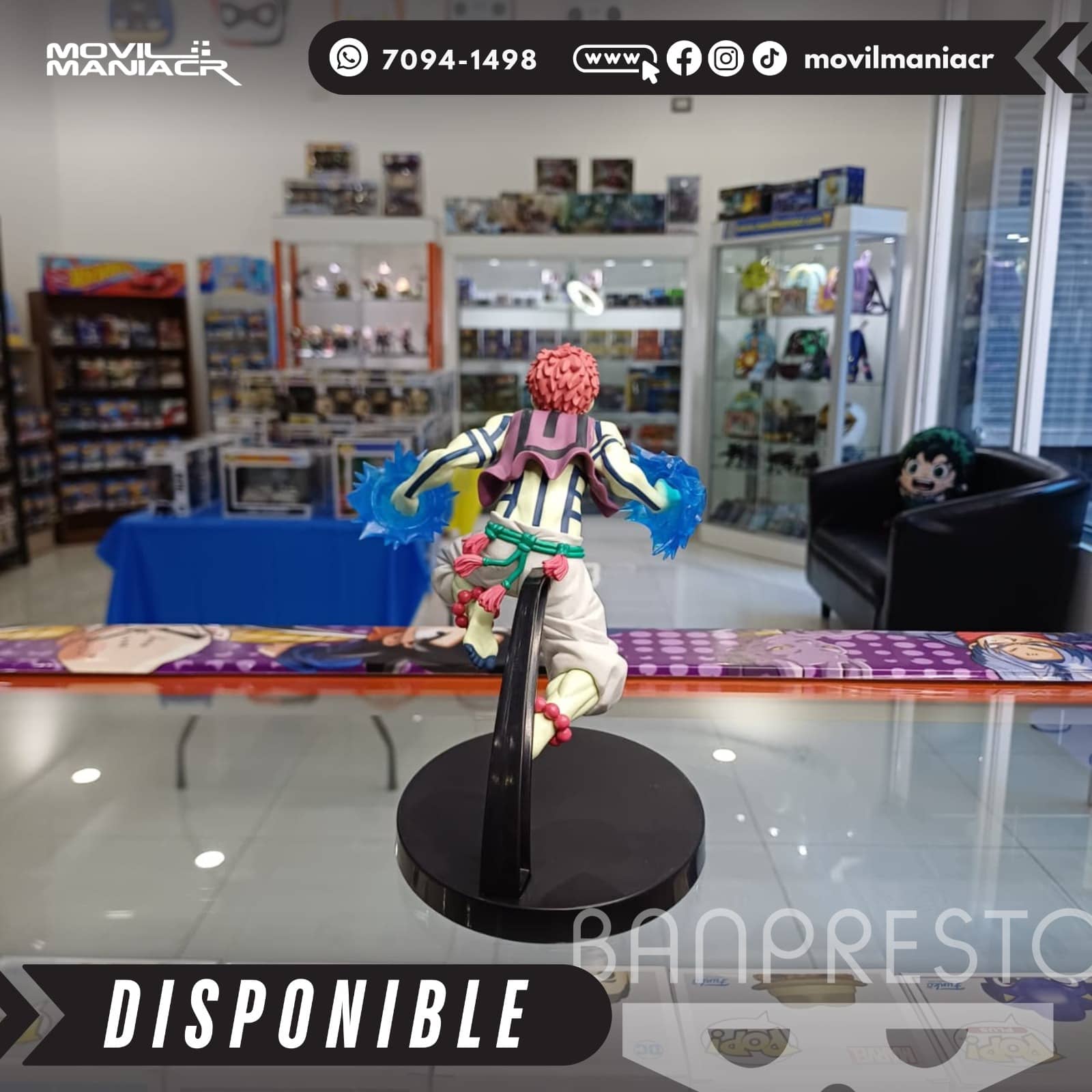 Figura Banpresto Demon Slayer Akaza Vibration Stars 16cm aprox - (Stock) ¡Disponible! 3 Figura Banpresto Demon Slayer Akaza Vibration Stars 16cm aprox - (Stock) ¡Disponible! - Imagen 3