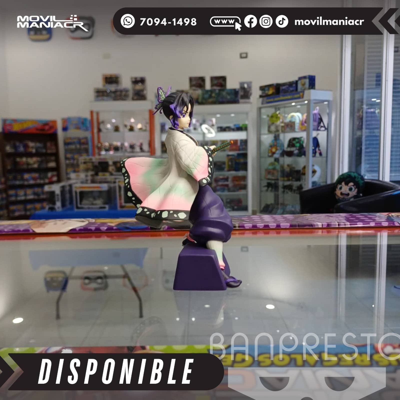Figura Banpresto Demon Slayer Shinobu Kocho 14cm aprox - (Stock) ¡Disponible! 2 Figura Banpresto Demon Slayer Shinobu Kocho 14cm aprox - (Stock) ¡Disponible! - Imagen 2