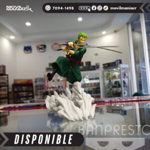 Figura Banpresto One Piece Egghead Zoro 15cm aprox - (Stock) ¡Disponible!